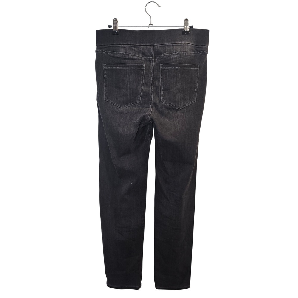 Liverpool The Slim Jeans Women 6/28 Black Pull On Elastic Waist Stretch Denim - Picture 6 of 7